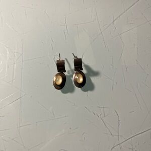 silver earrings